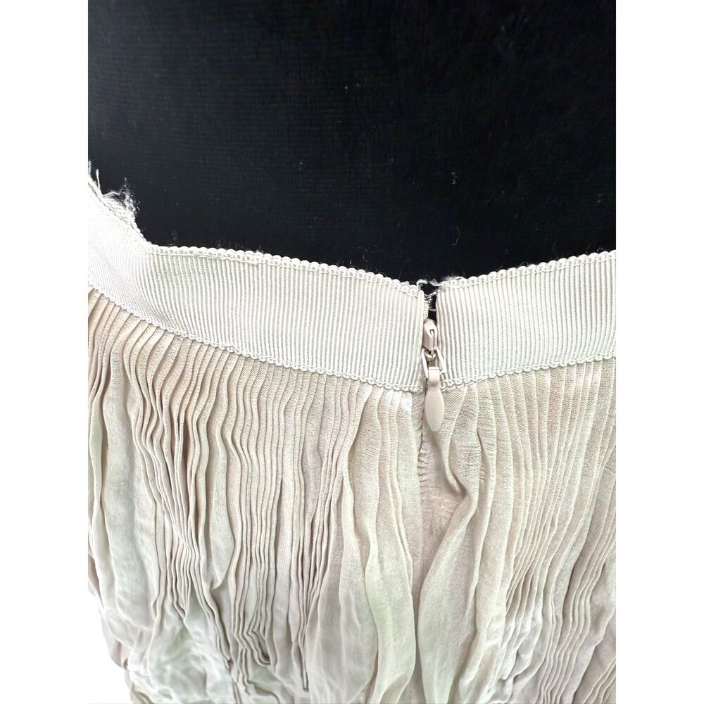 Banana Republic Heritage Collection taupe pleated knee length skirt - Picture 7 of 10
